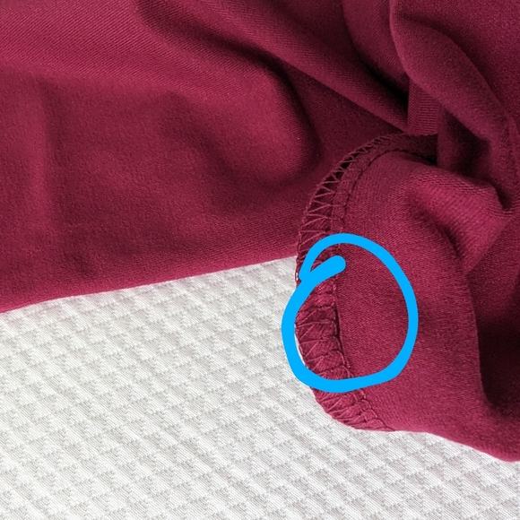 NWT Core IO dark purple Open Front Long Sleeve Crop Top Size Medium. - Picture 13 of 13